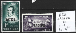 AFRIQUE DU SUD 192 A Et B ** Côte 1 € - Unused Stamps