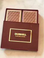 2 JEUX De 54 Cartes DUNHILL Sous Coffret - 54 Cartas