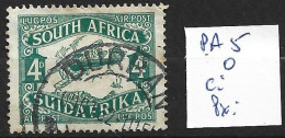 AFRIQUE DU SUD PA 5 Oblitéré Côte 5 € - Posta Aerea