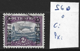 AFRIQUE DU SUD SERVICE 60 Oblitéré Côte 0.20 € - Poste Aérienne