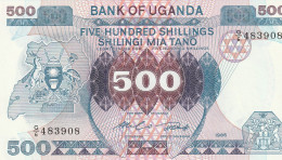 Uganda 500 Shillings 1986   P-25  UNC - Uganda