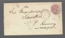 Thurn Und Taxis,Ganzsache Mit Nr.o-131 = Lauterbach  (4250) - Covers & Documents