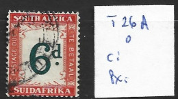 AFRIQUE DU SUD TAXE 26A Oblitéré Côte 4 € - Postage Due