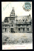 28 TOURY - Hotel De Ville En Construction / TTB / TOP RARE - Other & Unclassified