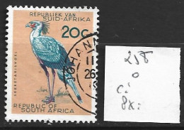 AFRIQUE DU SUD 258 Oblitéré Côte 0.70 € - Used Stamps