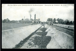 28 TOURY - SUCRERIE - Une Des Silos Avec Transporteurs Hydrauliques - Andere & Zonder Classificatie