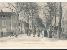84 // LE PONTET   Avenue De La Gare   Edit Rousset - Le Pontet