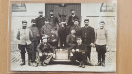 Carte Photo , St Dié  Militaires , Quartier Du Reffy - Saint Die