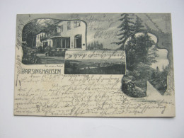 Barsinghausen , Gasthof , Schöne Karte  Um 1905 - Barsinghausen