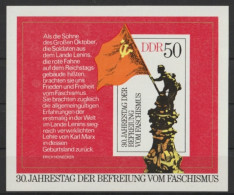 "DDR" - MiNr. 2042 (Block 42) Deutschland Deutsche Demokratische Republik - 1971-1980