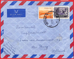 Aa2083 - TURKEY - POSTAL HISTORY  - AIRMAIL COVER To The Netherlands - Storia Postale