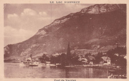 74299 01 08+16 - LE LAC D'ANNECY - PORT DE VEYRIER - Veyrier