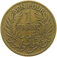 TUNISIA FRANC 1921  #a094 0541 - Tunisie