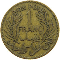 TUNISIA FRANC 1921  #a094 0527 - Tunisie