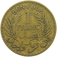TUNISIA FRANC 1921  #a094 0543 - Tunisie