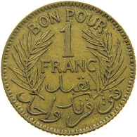 TUNISIA FRANC 1921  #a094 0521 - Tunisie