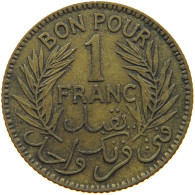 TUNISIA FRANC 1921  #a094 0519 - Tunisie