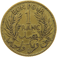 TUNISIA FRANC 1921  #a047 0187 - Tunisie