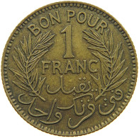 TUNISIA FRANC 1921  #a094 0517 - Tunisie