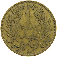 TUNISIA FRANC 1921  #a094 0511 - Tunisie