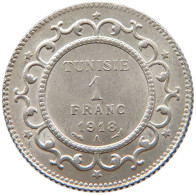 TUNISIA FRANC 1918  #c064 0533 - Tunisie