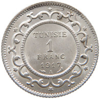 TUNISIA FRANC 1917  #t115 0089 - Tunisie