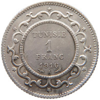 TUNISIA FRANC 1916  #t115 0093 - Tunisie