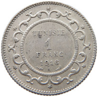 TUNISIA FRANC 1916  #s049 0319 - Tunisie