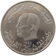 TUNISIA DINAR 1983  #c013 0355 - Tunisie