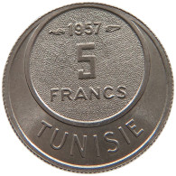 TUNISIA 5 FRANCS 1957  #a080 0525 - Tunisie