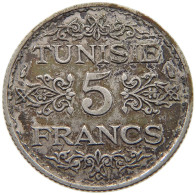 TUNISIA 5 FRANCS 1355  #c079 0725 - Tunisie