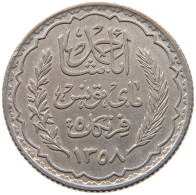 TUNISIA 5 FRANCS 1939  #a032 0727 - Tunisie