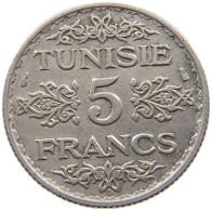 TUNISIA 5 FRANCS 1353  #a081 0683 - Tunisie