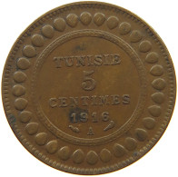 TUNISIA 5 CENTIMES 1916  #s055 0331 - Tunisie