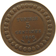 TUNISIA 5 CENTIMES 1916  #c035 0031 - Tunisie