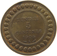 TUNISIA 5 CENTIMES 1904  #t161 0251 - Tunisie