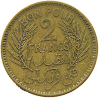 TUNISIA 2 FRANCS 1945  #a034 0339 - Tunisie