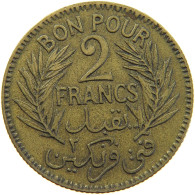 TUNISIA 2 FRANCS 1921  #c019 0605 - Tunisie