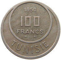 TUNISIA 100 FRANCS 1950  #c008 0435 - Tunisie