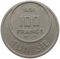 TUNISIA 100 FRANCS 1950  #a087 0779 - Tunisie