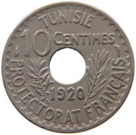 TUNISIA 10 CENTIMES 1920  #c053 0079 - Tunisie