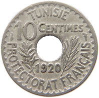 TUNISIA 10 CENTIMES 1920  #a018 0189 - Tunisie