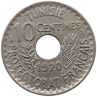 TUNISIA 10 CENTIMES 1920  #a018 0193 - Tunisie