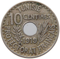 TUNISIA 10 CENTIMES 1919  #s021 0085 - Tunisie