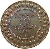 TUNISIA 10 CENTIMES 1917  #s046 0149 - Tunisie