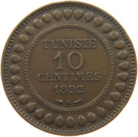 TUNISIA 10 CENTIMES 1892  #a091 1019 - Tunisie