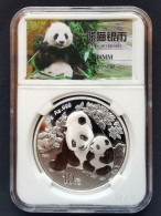 China 2024 CSIS MS70 Panda Silver Coin 30g  Panda Lable   1Pcs - Chine