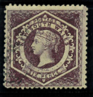 P2074 - NEW SOUTH WALES , SIX PENCE PERFORATED , “5” WATERMARK, VERY FINE USED - Neufs