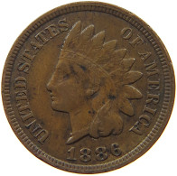 UNITED STATES OF AMERICA CENT 1886 INDIAN HEAD #t146 0335 - 1859-1909: Indian Head