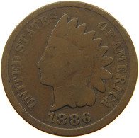 UNITED STATES OF AMERICA CENT 1886 INDIAN HEAD #s063 0285 - 1859-1909: Indian Head